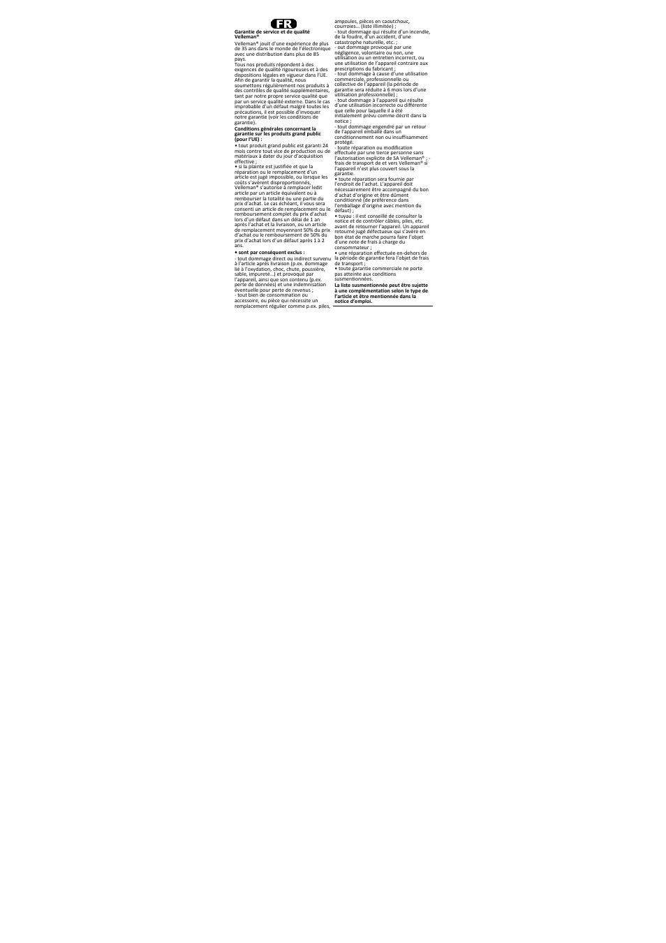 Velleman VTSS6 User Manual | Page 20 / 23