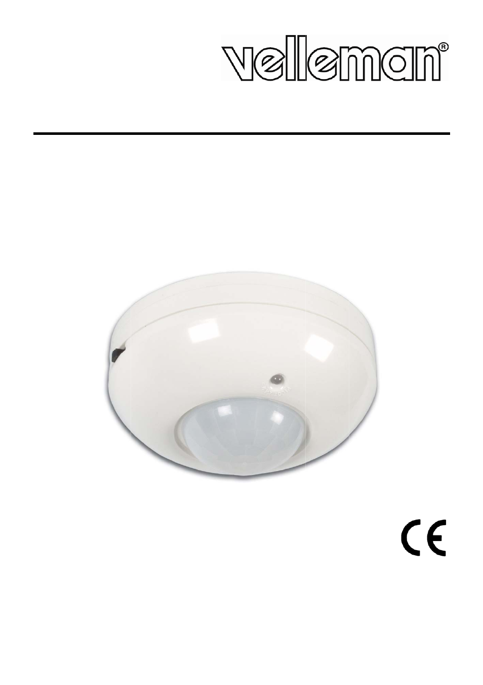 Velleman PIR1200C User Manual | 14 pages
