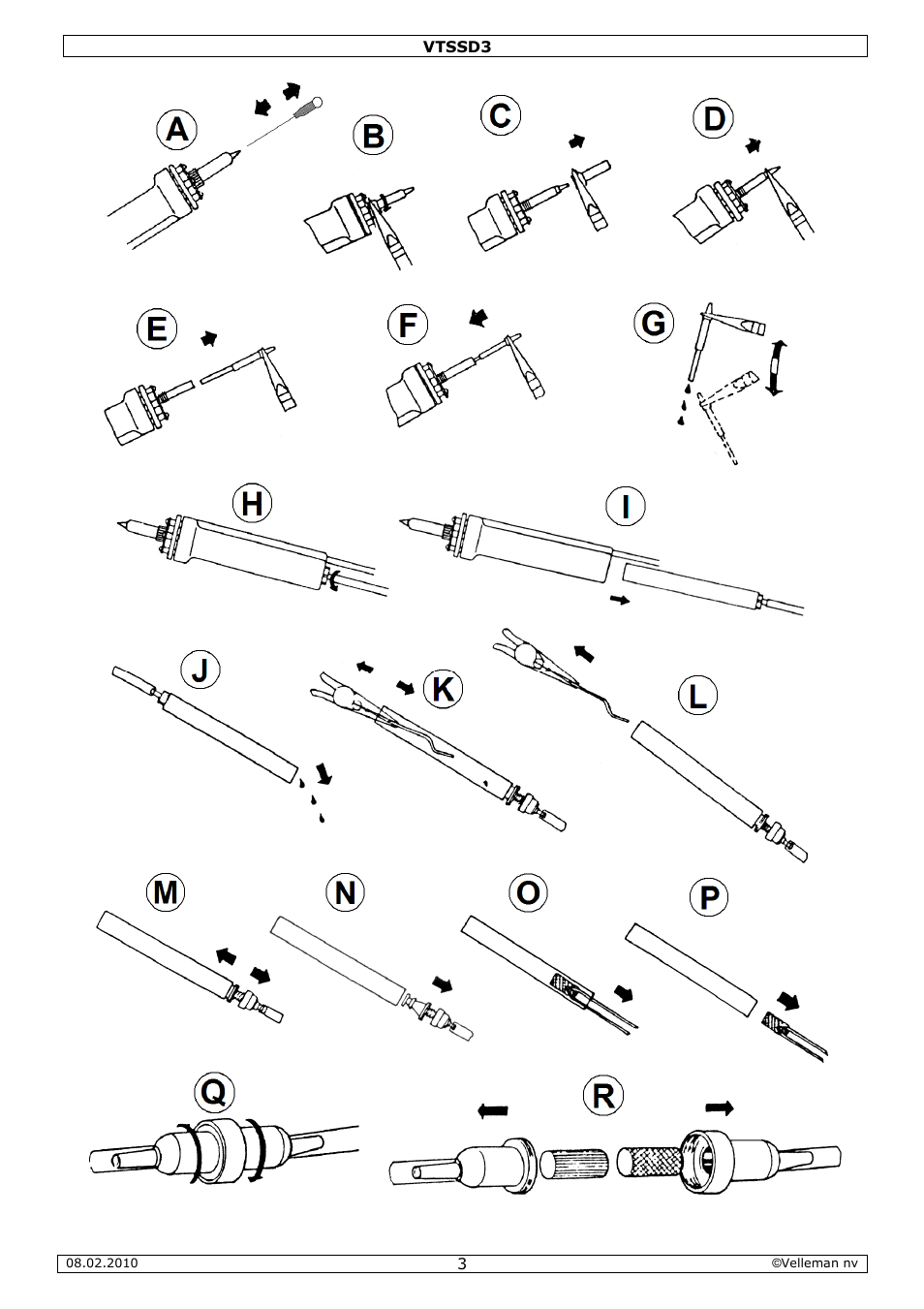 Velleman VTSSD3 User Manual | Page 3 / 51