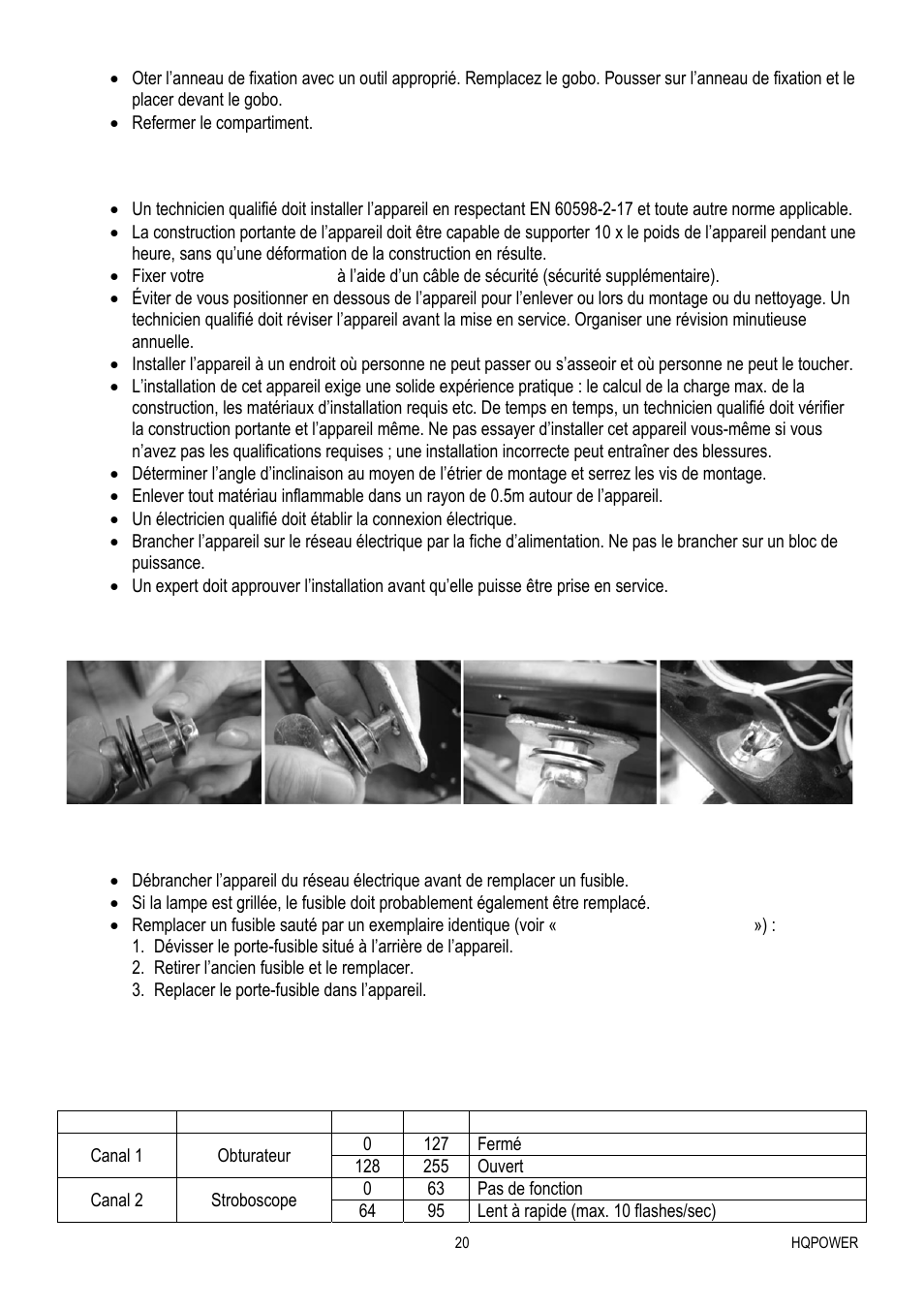 Velleman VDP575MHS20FL User Manual | Page 20 / 46