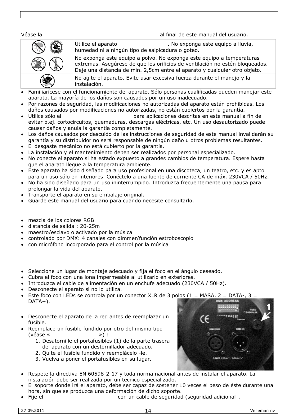 Velleman VDPLP64SB User Manual | Page 14 / 22