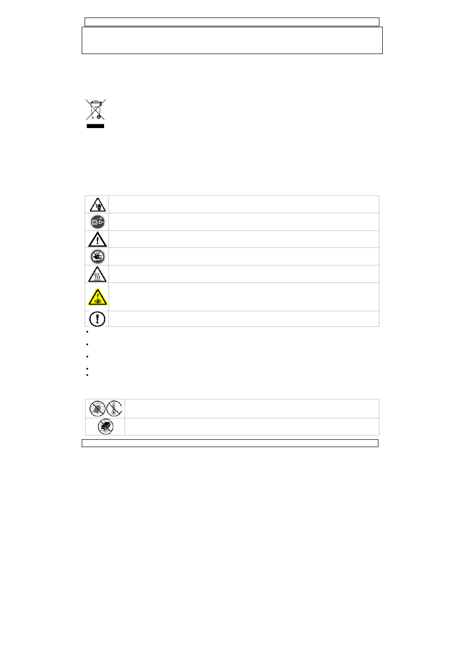 Bedienungsanleitung, Bedie, Enungs | Anleitu, Allg, Nführung, Cherheitshin, Gemeine ri, Nweise, Chtlinien | Velleman VDL50CM2 (12V version) User Manual | Page 12 / 16
