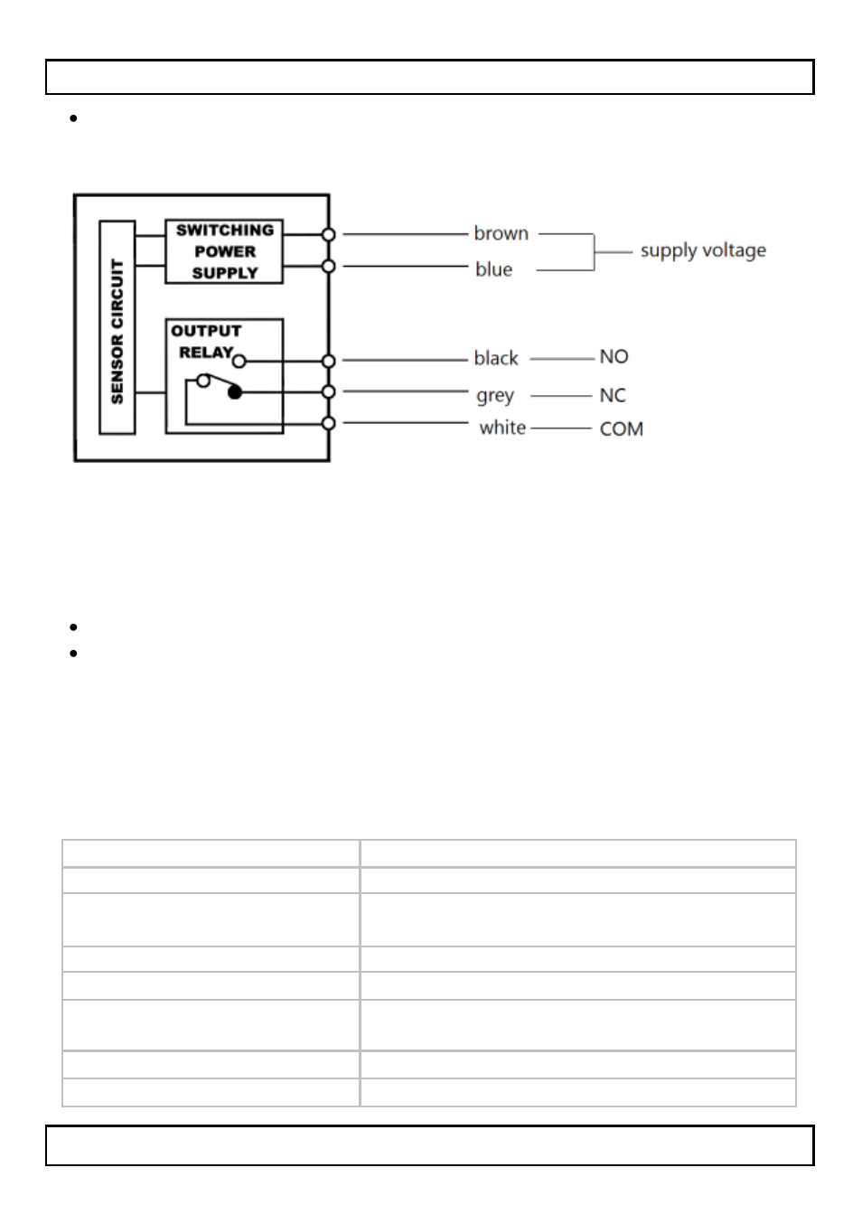 Cableado, Dimensiones, Alinear el emisor y el receptor | Especificaciones | Velleman PEM30DN User Manual | Page 13 / 22