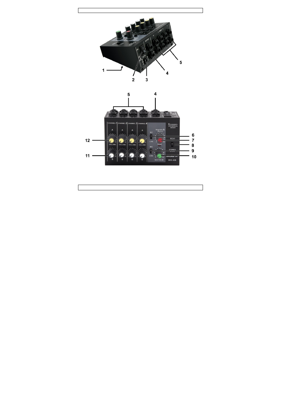 Velleman PROMIX08 User Manual | Page 2 / 26