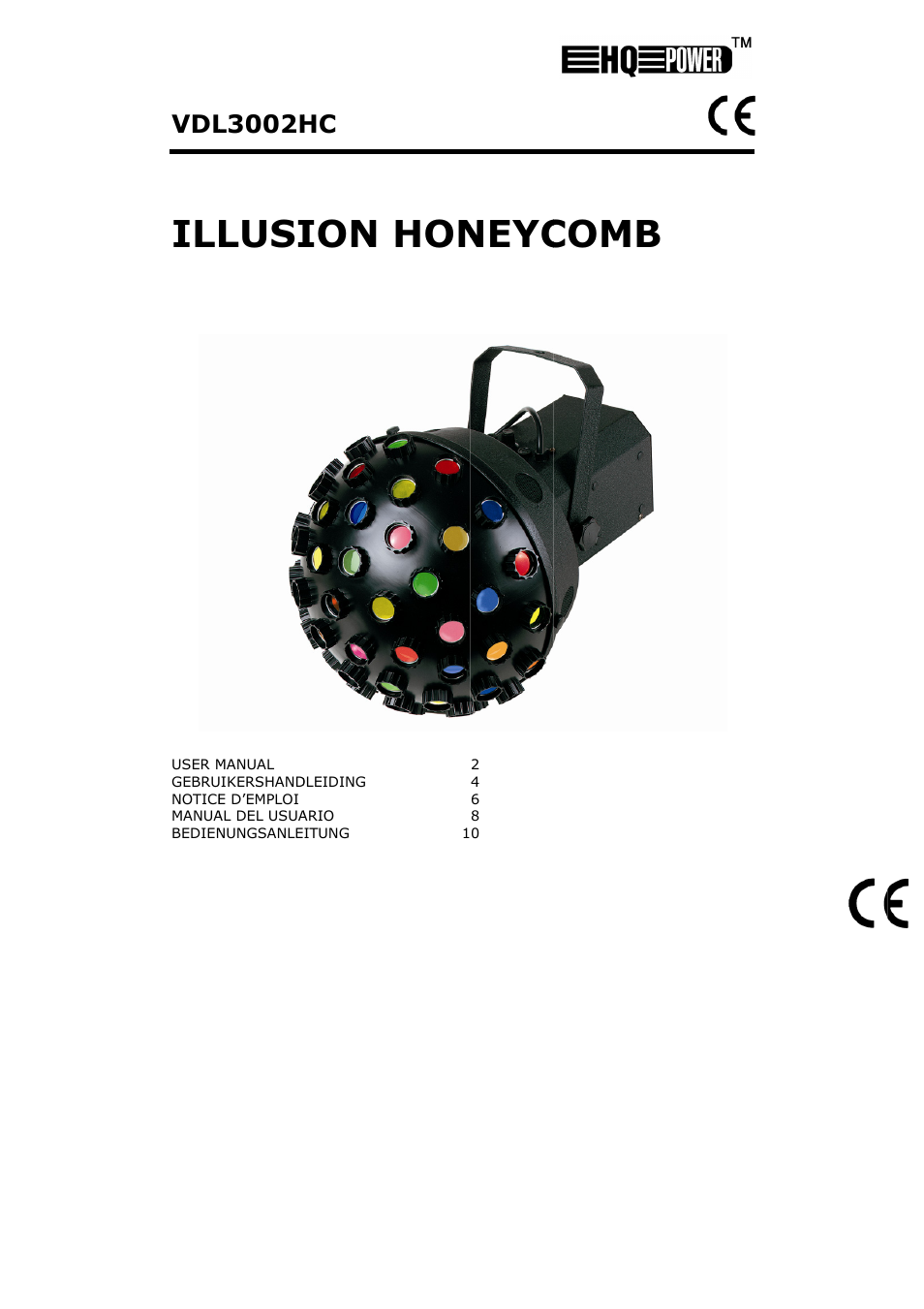 Velleman VDL3002HC User Manual | 13 pages