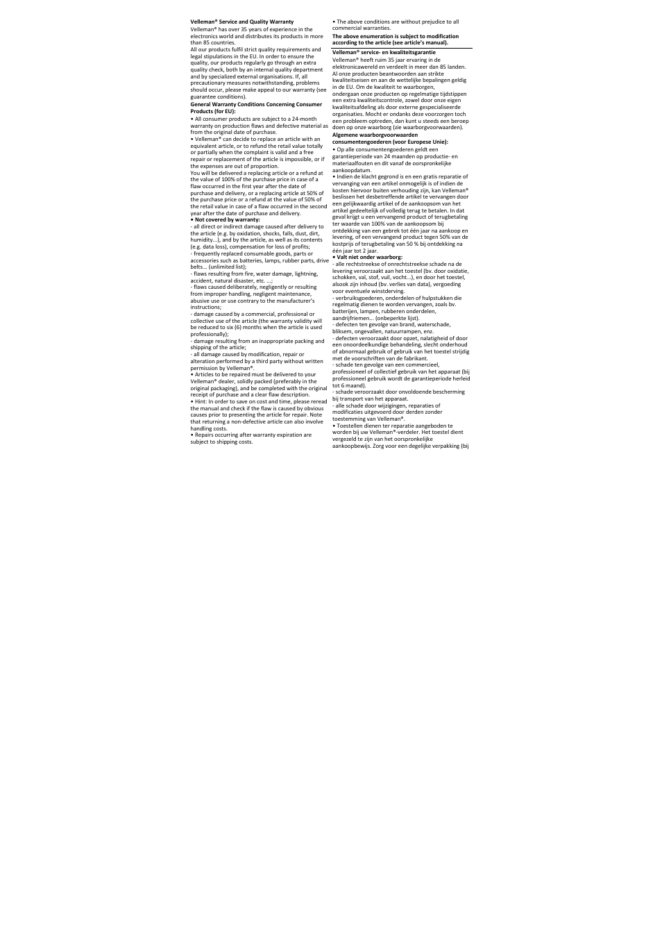Velleman PROBE60HV User Manual | Page 13 / 15