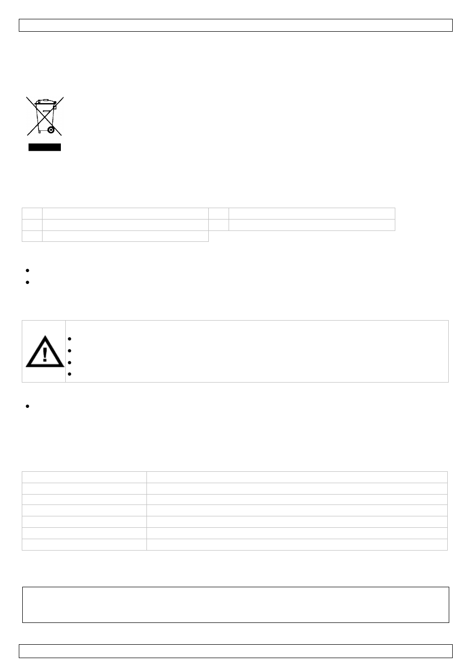 User manual, Introduction, Overview | Operation, Battery, Technical specifications | Velleman WC35 User Manual | Page 3 / 12