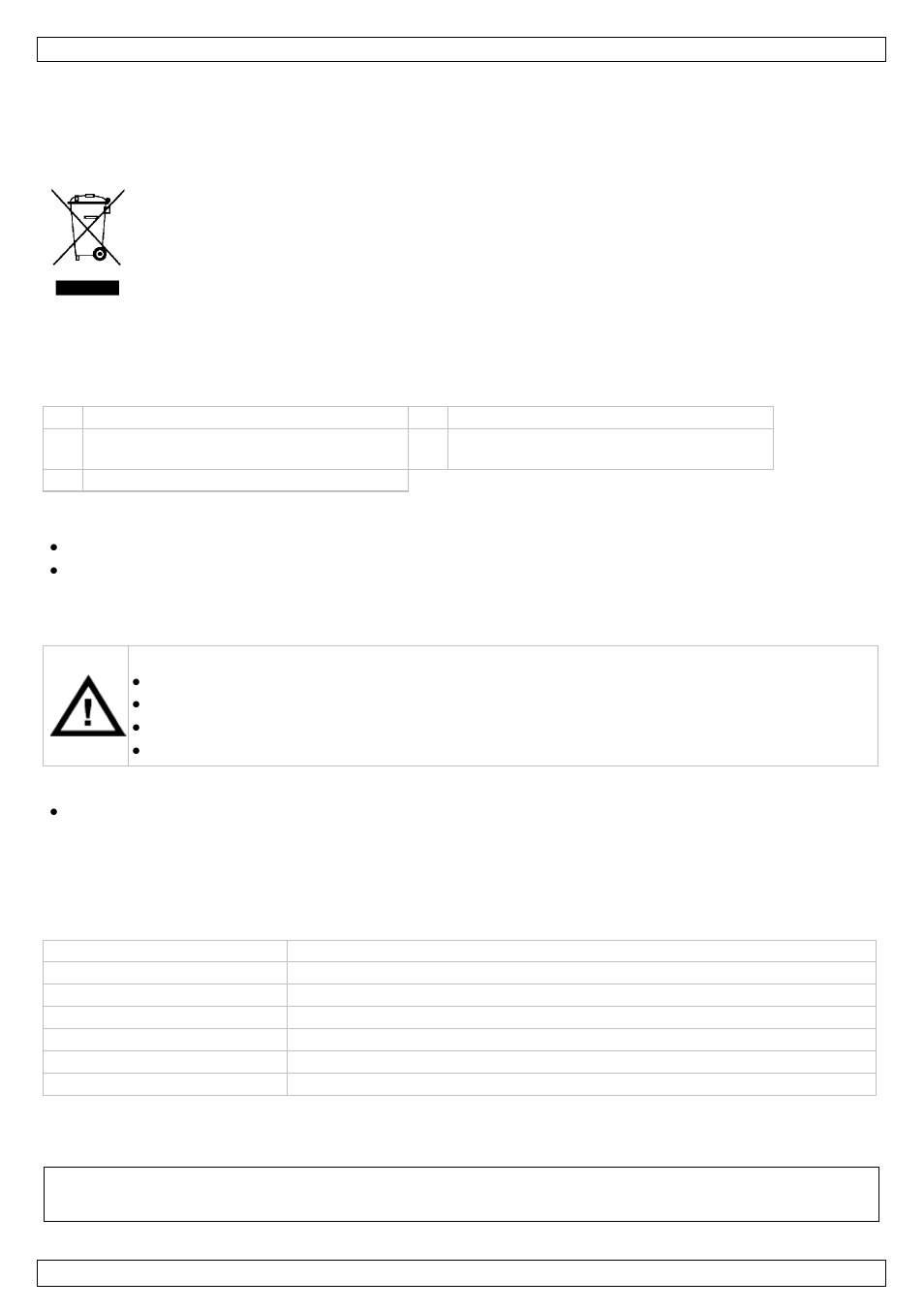Manual del usuario, Introducción, Descripción | Funcionamiento, Batería, Especificaciones | Velleman WC35 User Manual | Page 6 / 12
