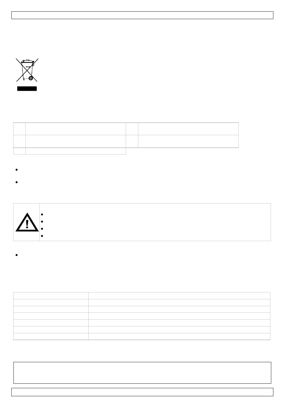Manual do utilizador, Introdução, Descrição | Utilização, A bateria interna, Especificações | Velleman WC35 User Manual | Page 8 / 12