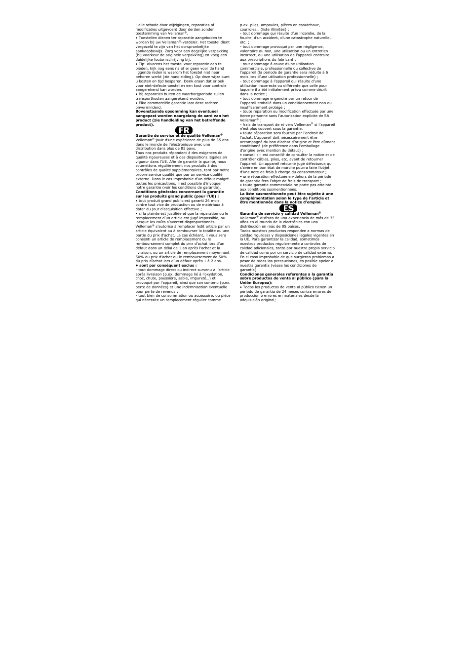 Velleman PCSP802N User Manual | Page 10 / 12
