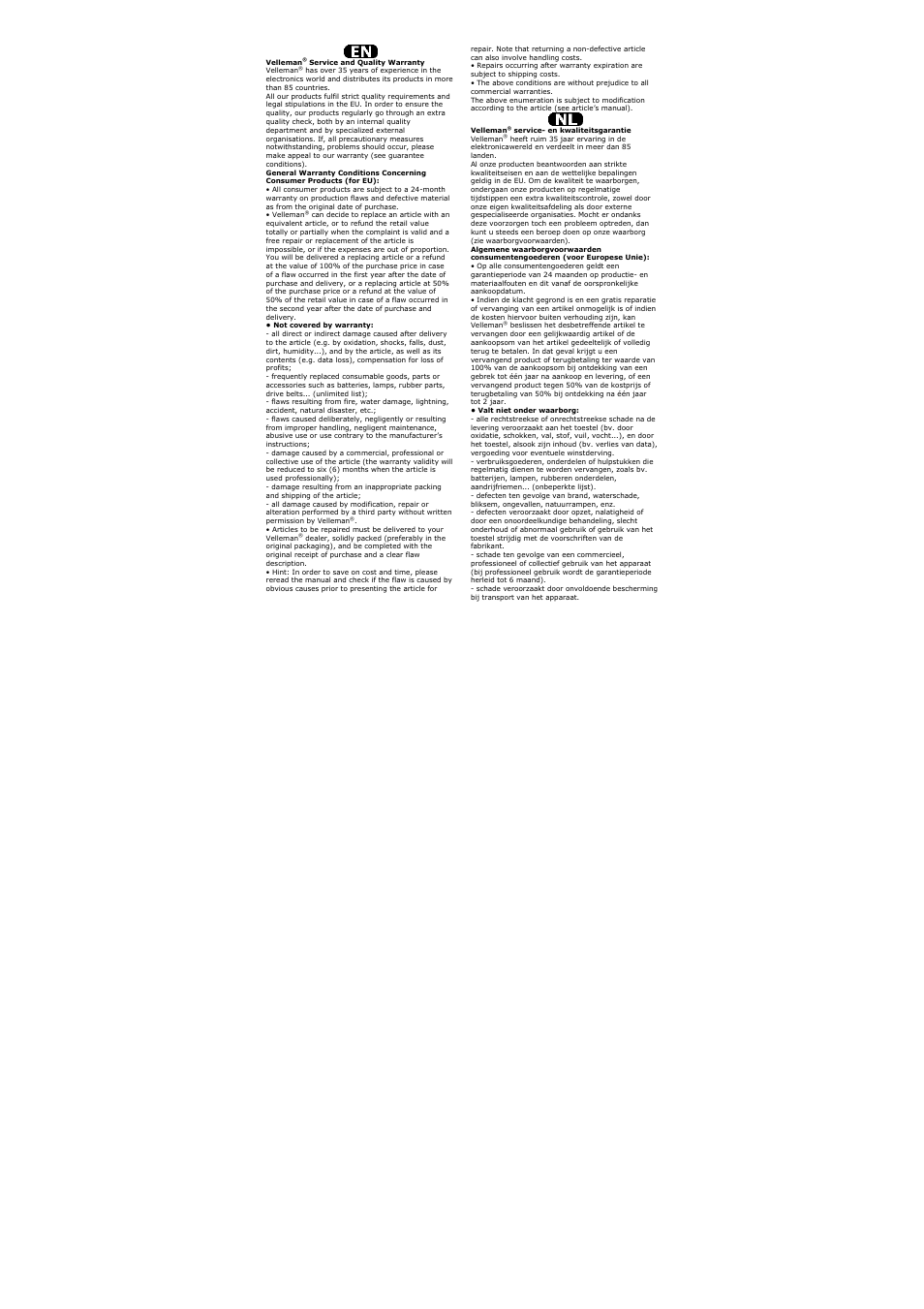 Velleman PCSP802N User Manual | Page 9 / 12
