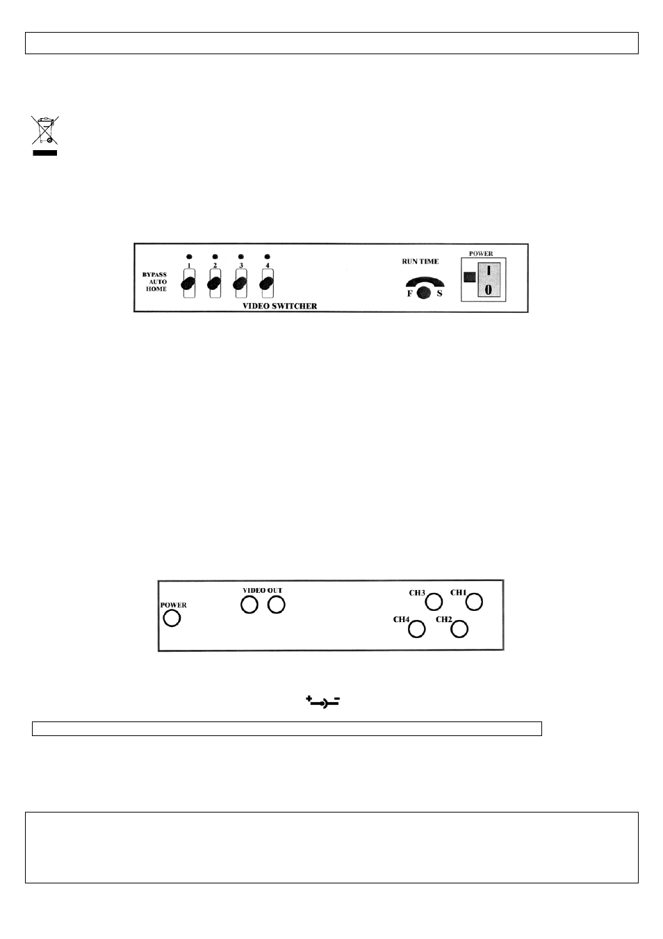 Vas4 - automatische videoschakelaar, Inleiding, Beschrijving van het frontpaneel | Beschrijving van het achterpaneel | Velleman VAS4 User Manual | Page 3 / 8