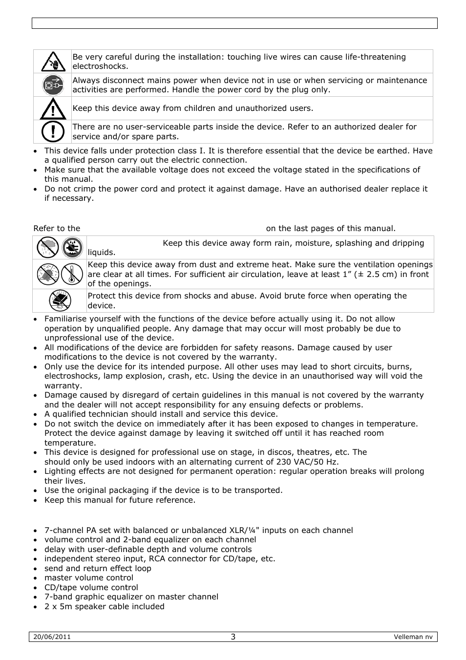 Velleman VDSPROM8 User Manual | Page 3 / 16