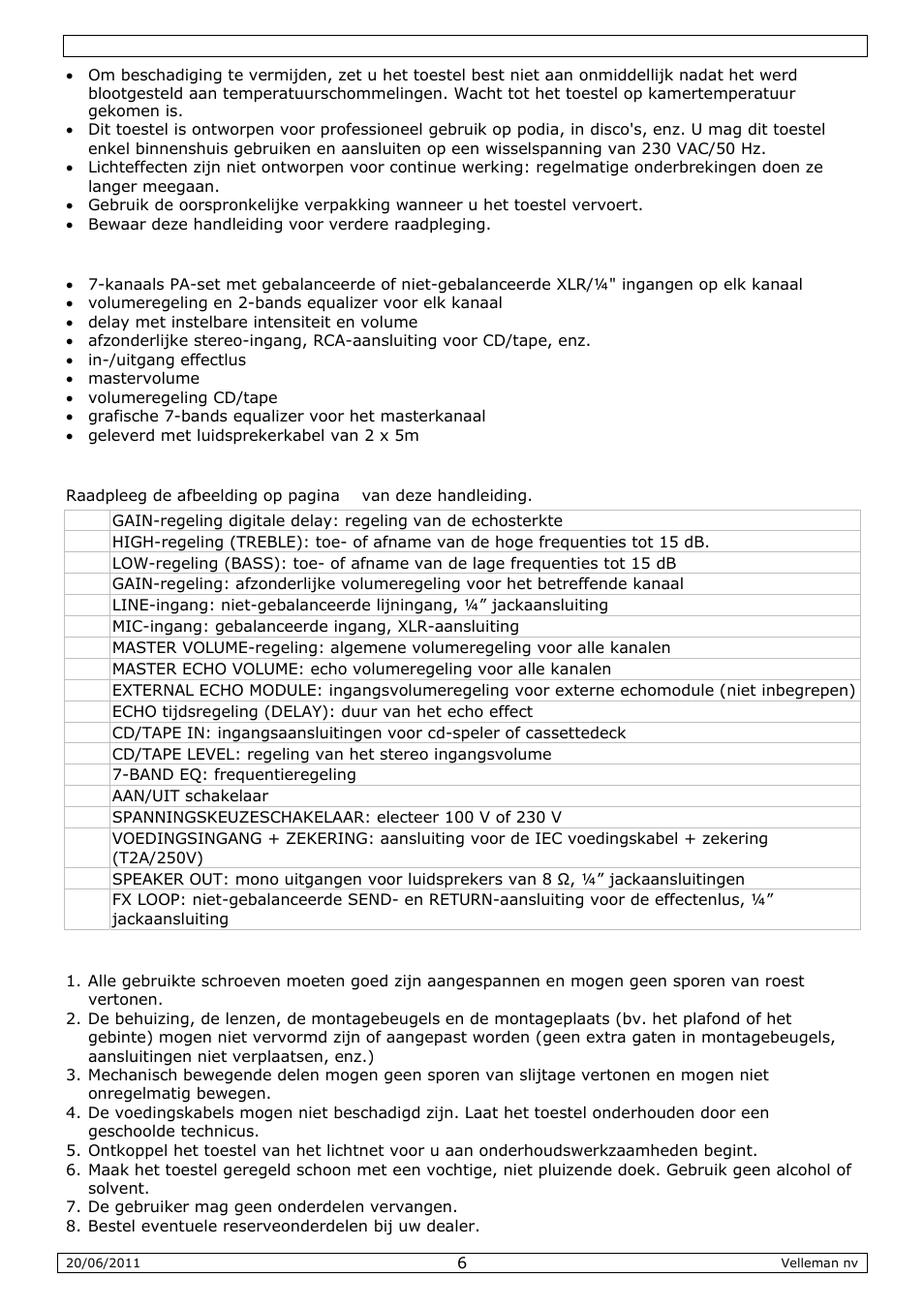 Velleman VDSPROM8 User Manual | Page 6 / 16
