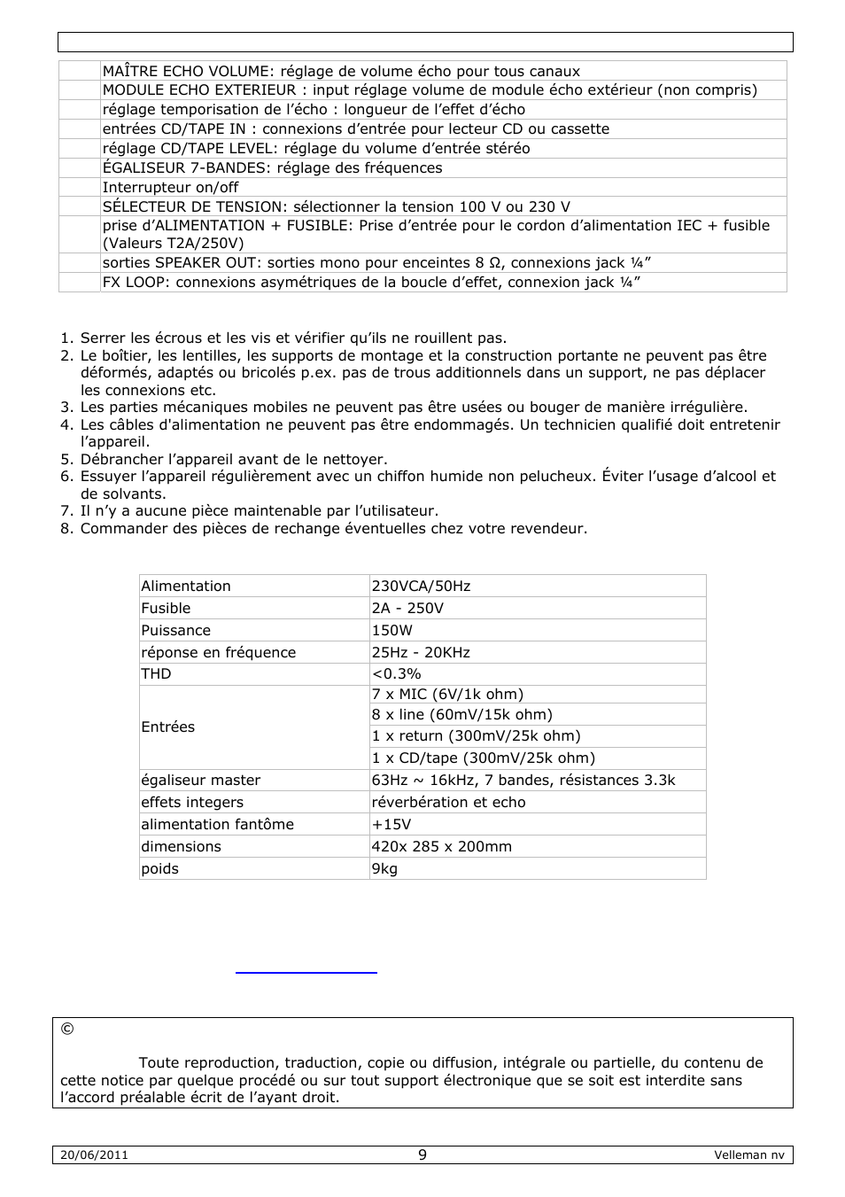 Velleman VDSPROM8 User Manual | Page 9 / 16