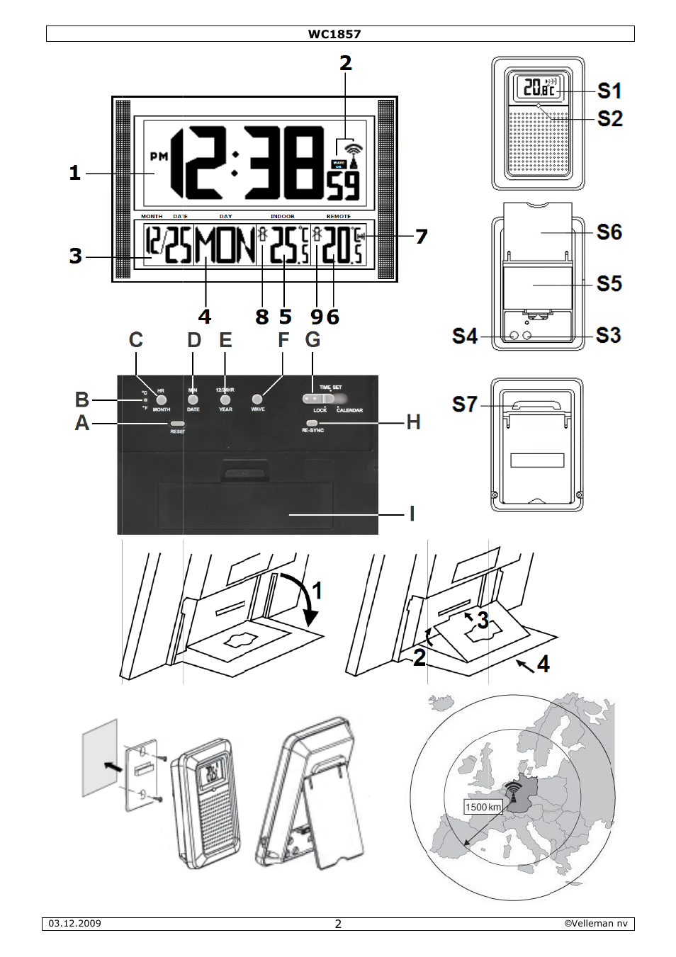 Velleman WC1857 User Manual | Page 2 / 26