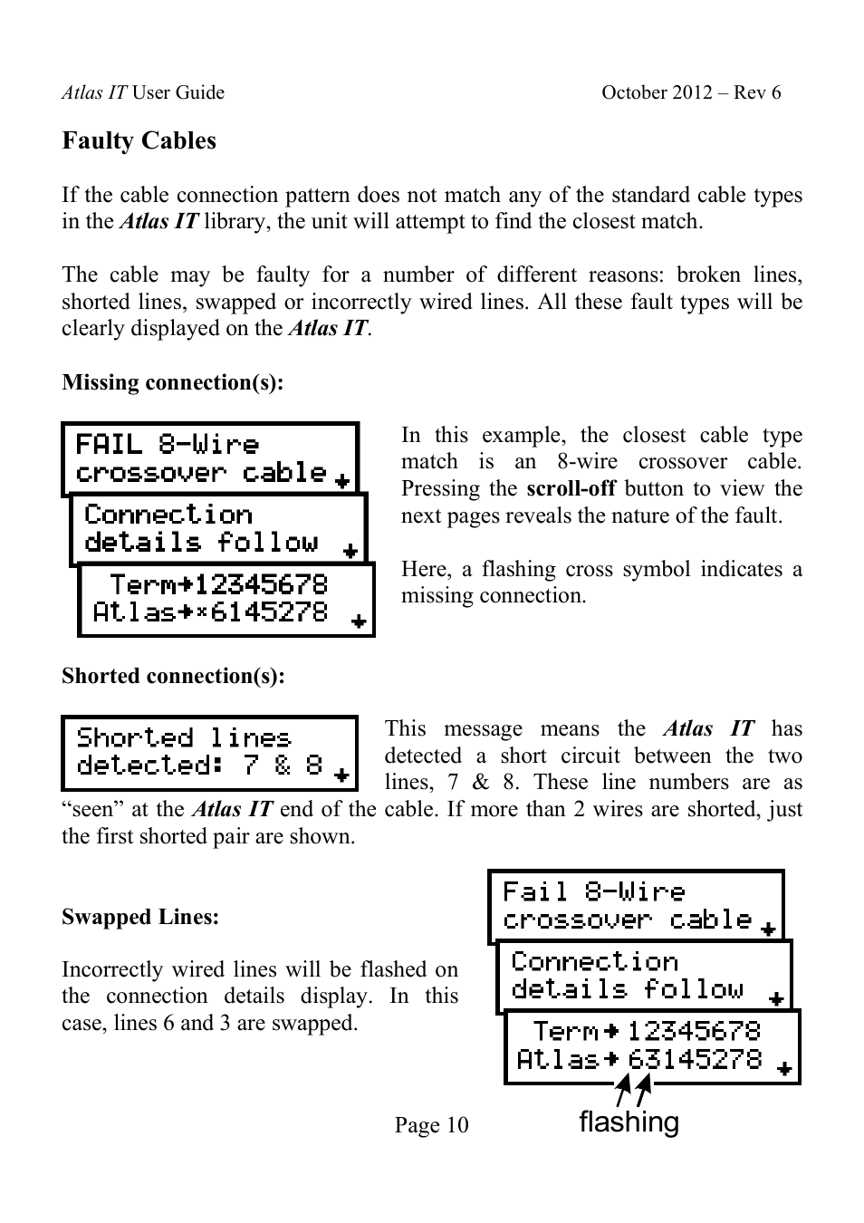 Flashing | Velleman UTP05 User Manual | Page 11 / 19