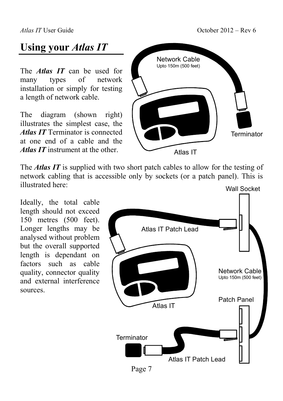 Using your atlas it | Velleman UTP05 User Manual | Page 8 / 19