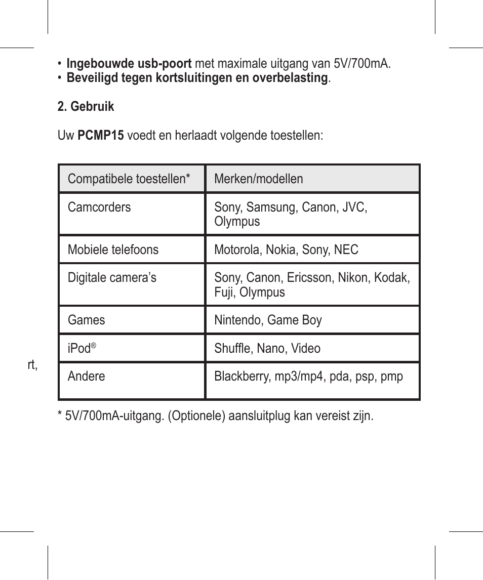 Velleman PCMP15 User Manual | Page 7 / 24