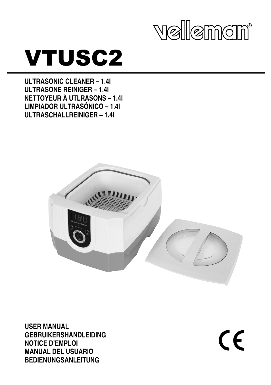 Velleman VTUSC2 User Manual | 12 pages