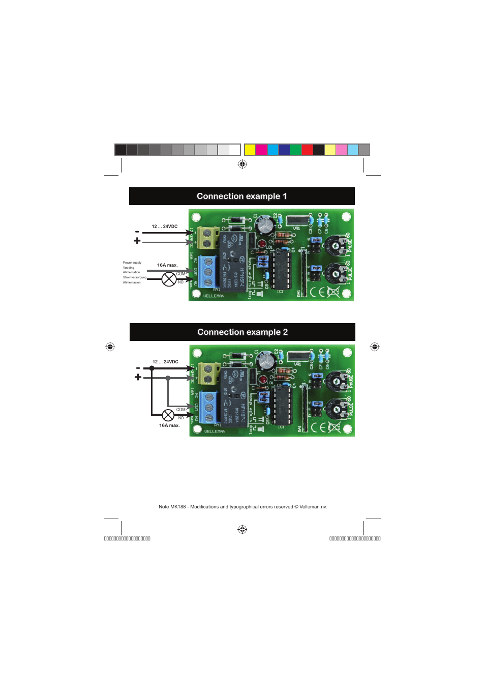 Velleman MK188 User Manual | Page 2 / 2