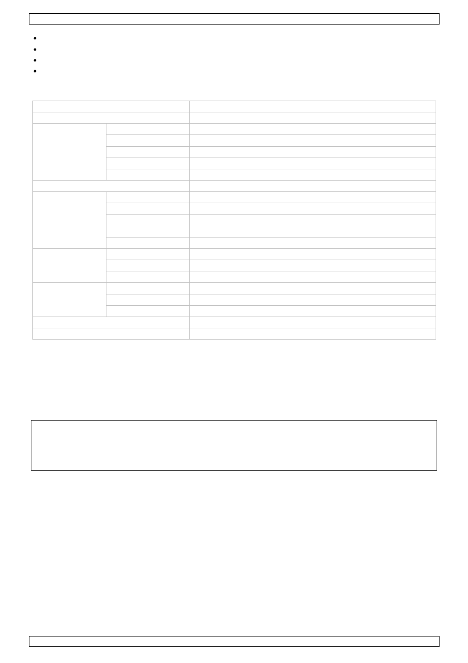 Technische specificaties | Velleman PROMIX400U2 User Manual | Page 10 / 24