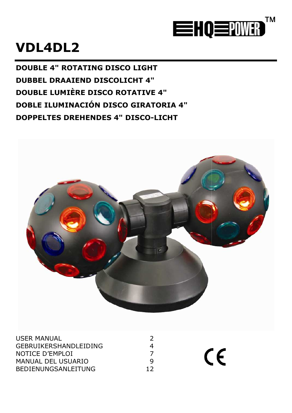 Velleman VDL4DL2 User Manual | 16 pages