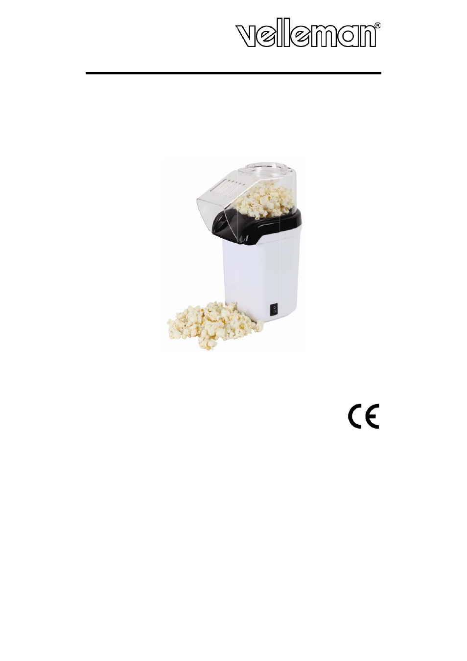 Velleman POPCORN User Manual | 19 pages