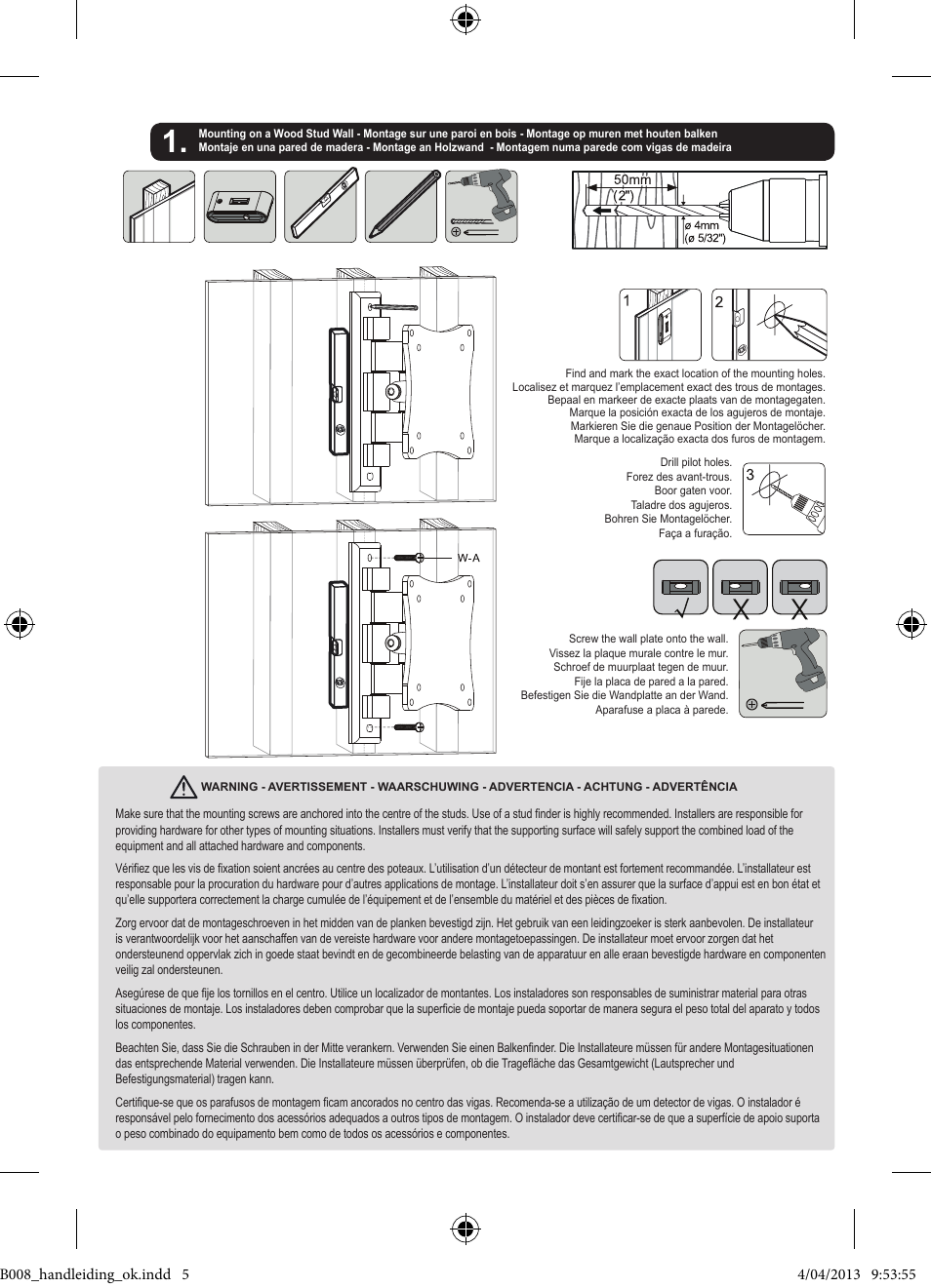 Velleman WB008 User Manual | Page 5 / 11