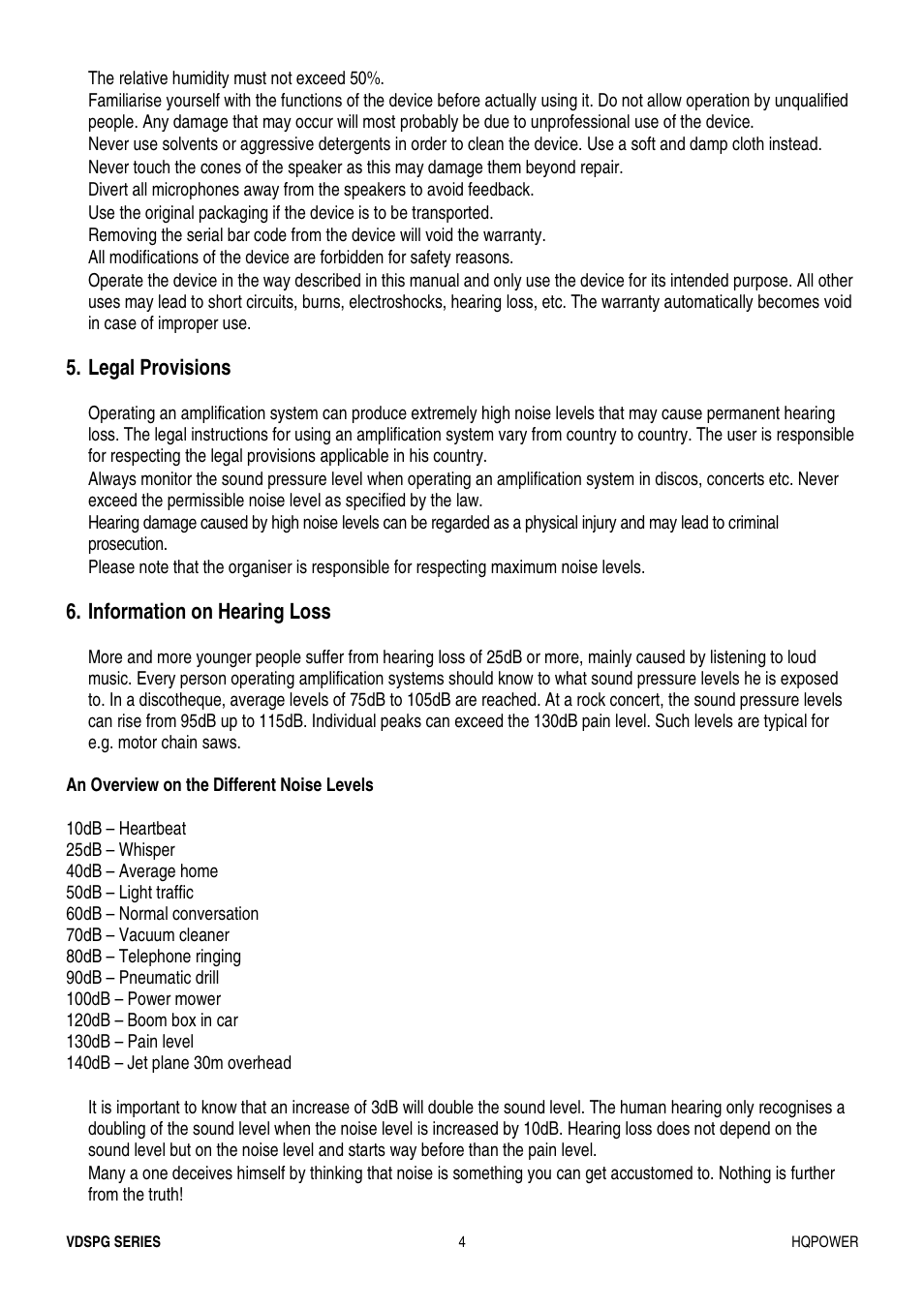Velleman VDSPG15 User Manual | Page 4 / 17