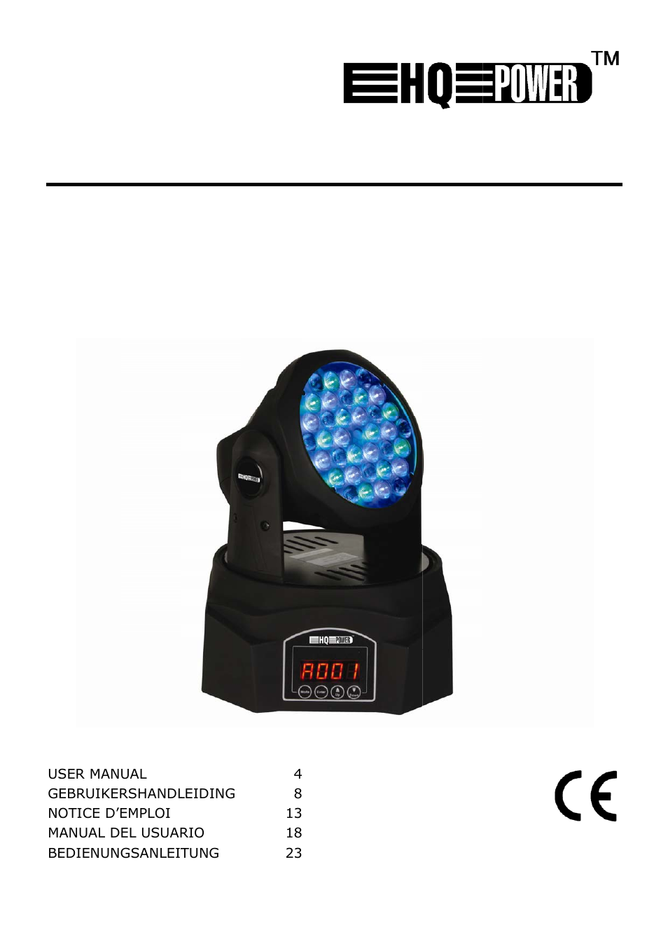 Velleman VDPL3603MHW11 User Manual | 29 pages