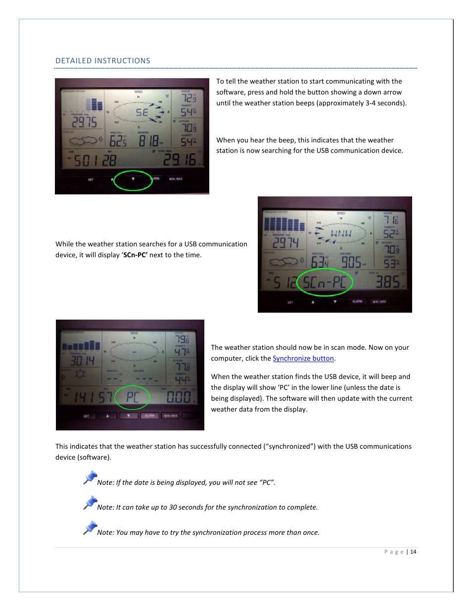 Velleman WS2800 Software User’s Guide User Manual | Page 14 / 40