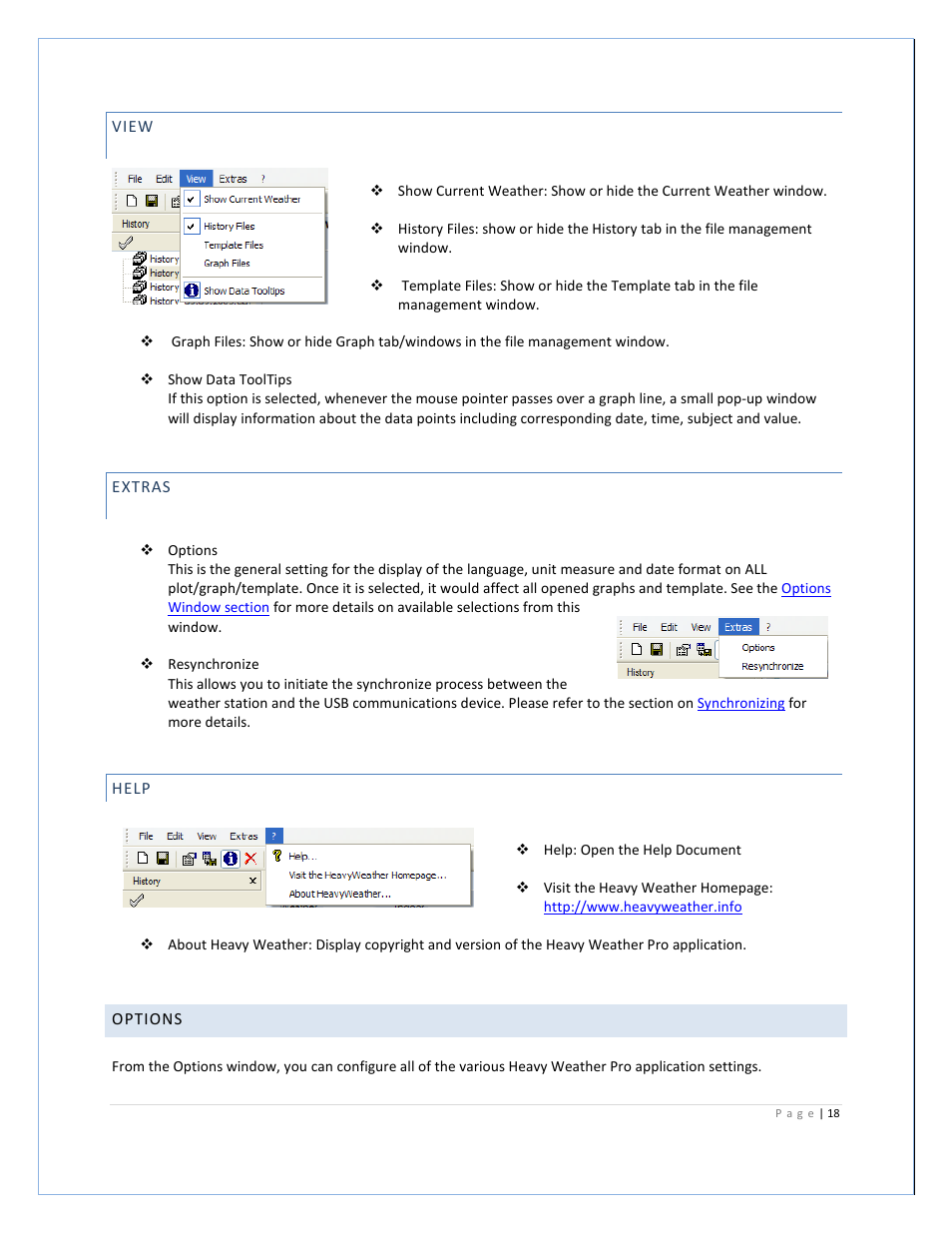 Velleman WS2800 Software User’s Guide User Manual | Page 18 / 40