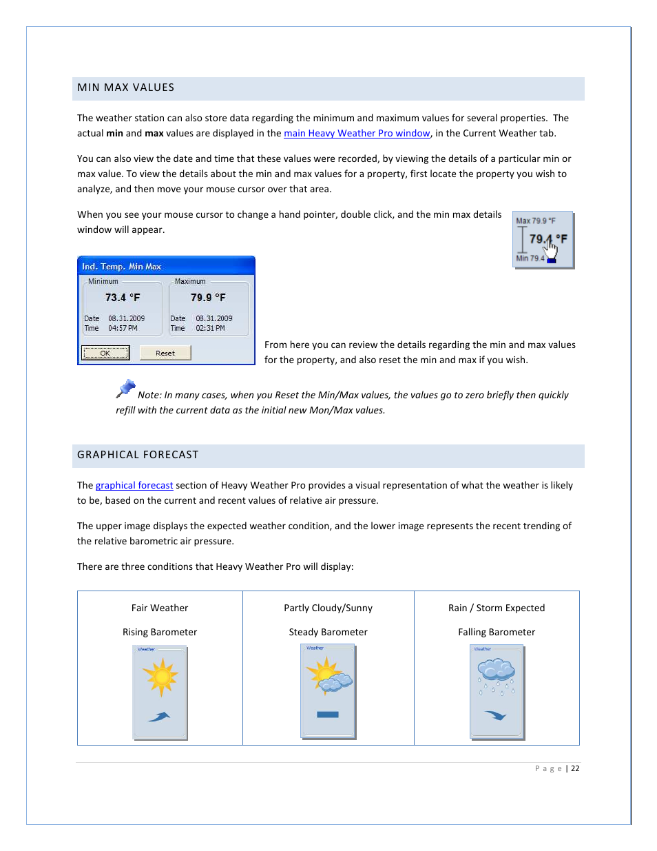 Velleman WS2800 Software User’s Guide User Manual | Page 22 / 40