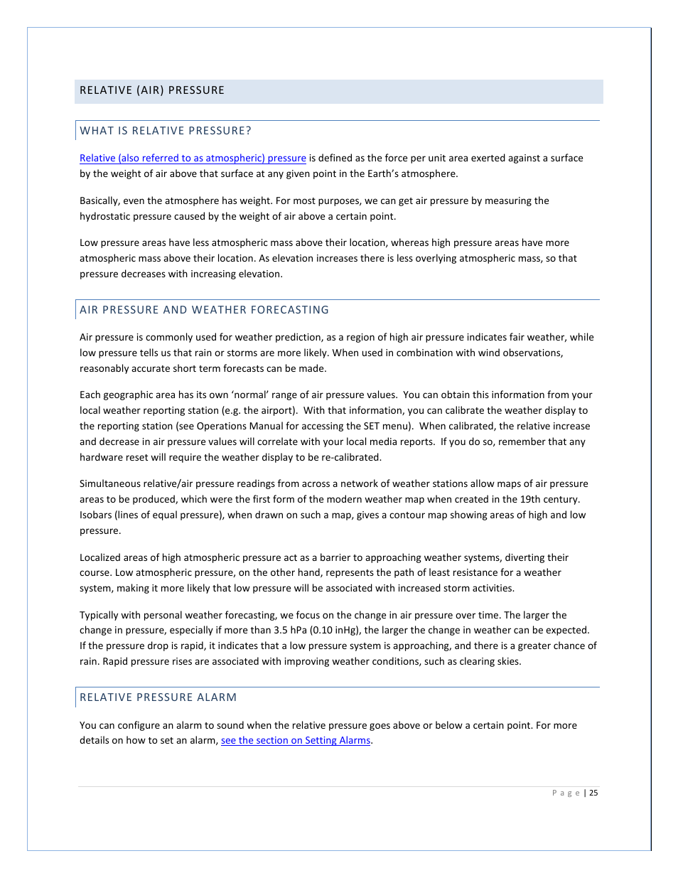 Velleman WS2800 Software User’s Guide User Manual | Page 25 / 40