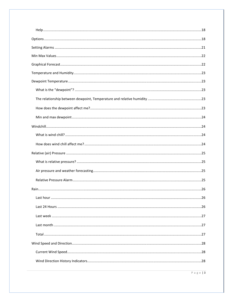 Velleman WS2800 Software User’s Guide User Manual | Page 3 / 40