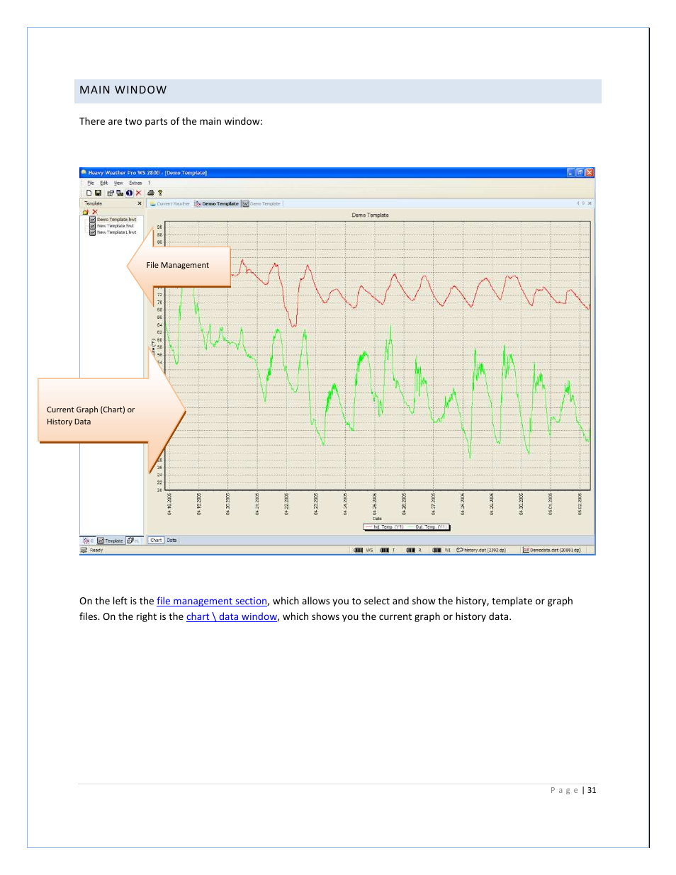 Velleman WS2800 Software User’s Guide User Manual | Page 31 / 40