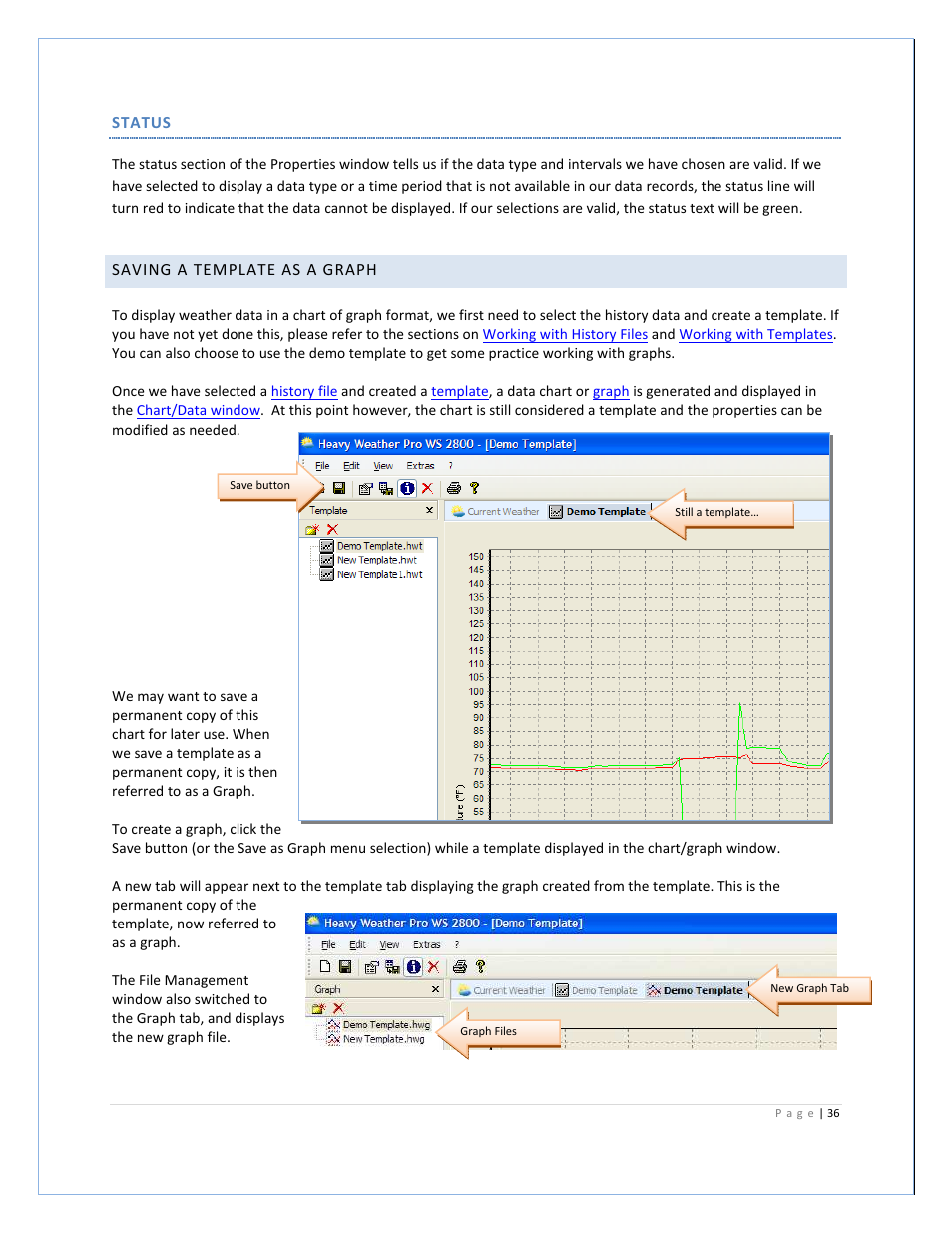 Velleman WS2800 Software User’s Guide User Manual | Page 36 / 40