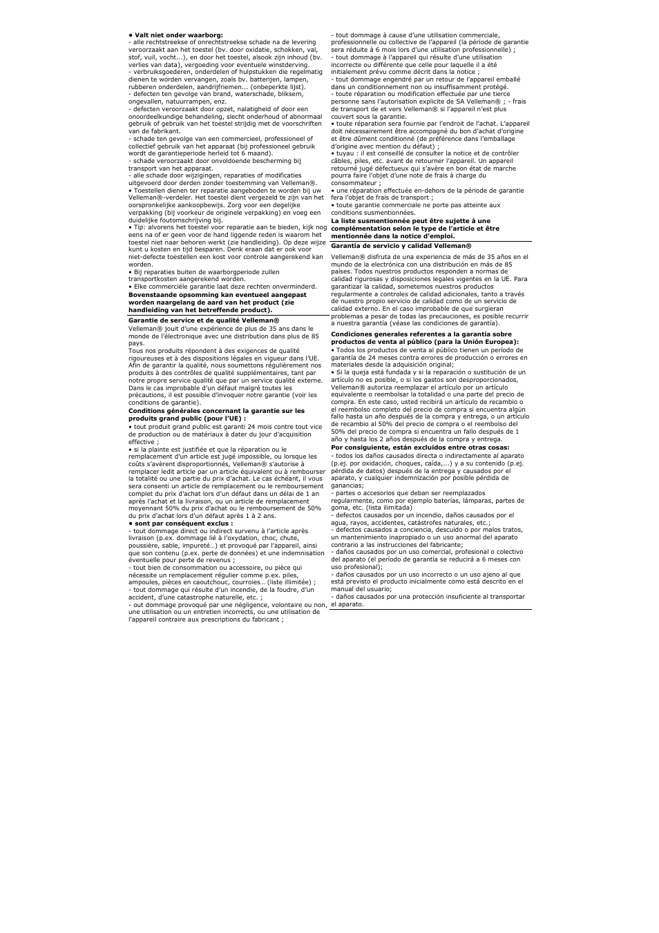 Velleman WB020 User Manual | Page 17 / 18