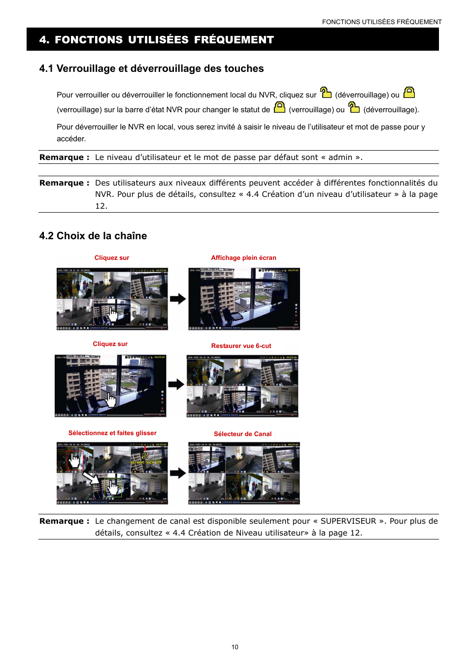 2 choix de la chaîne | Velleman NVR2 User Manual | Page 172 / 314