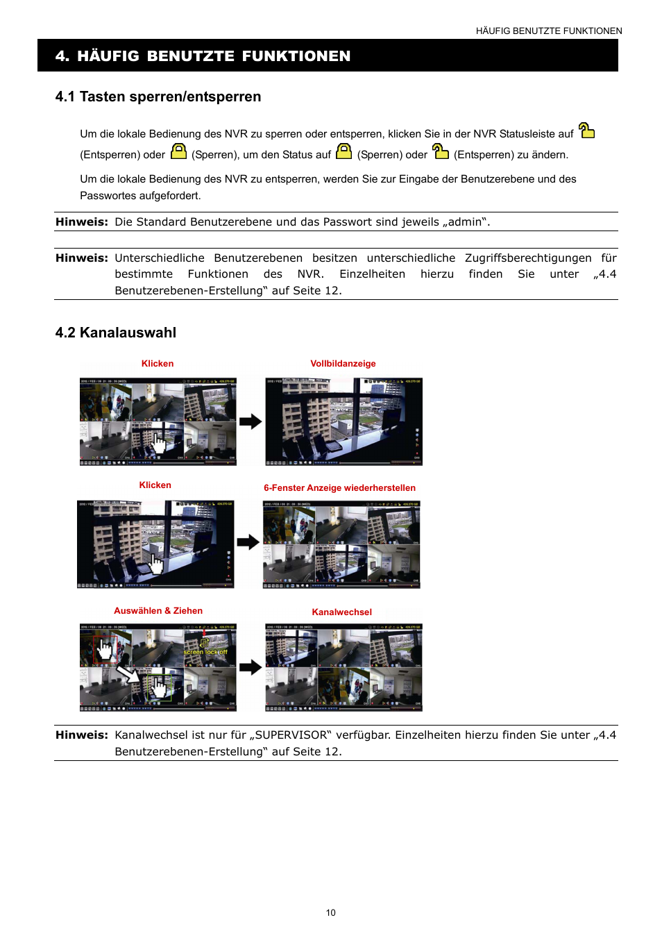 2 kanalauswahl | Velleman NVR2 User Manual | Page 225 / 314