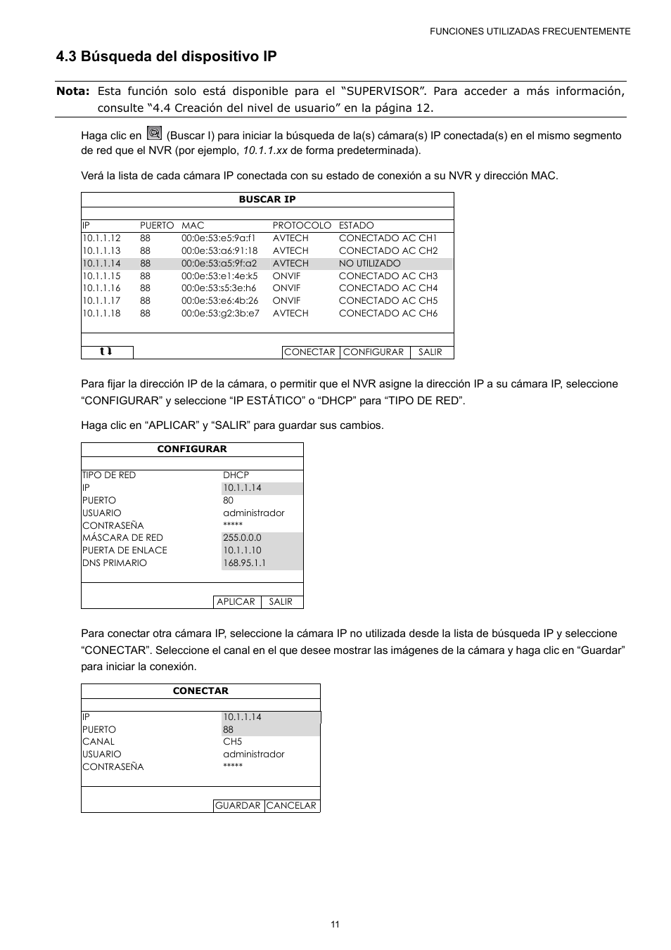 3 búsqueda del dispositivo ip | Velleman NVR2 User Manual | Page 278 / 314