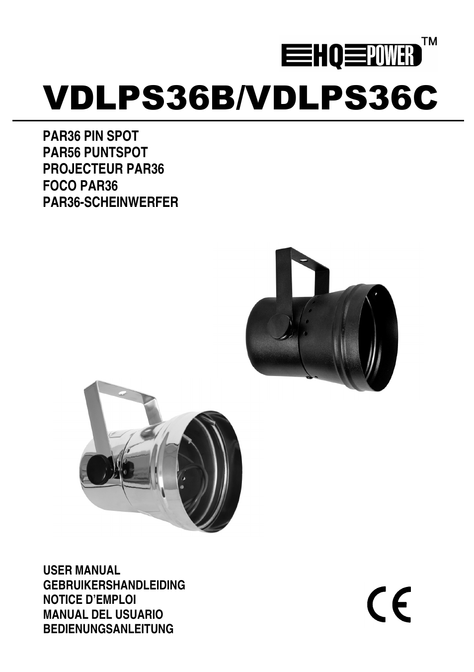 Velleman VDLPS36C User Manual | 14 pages