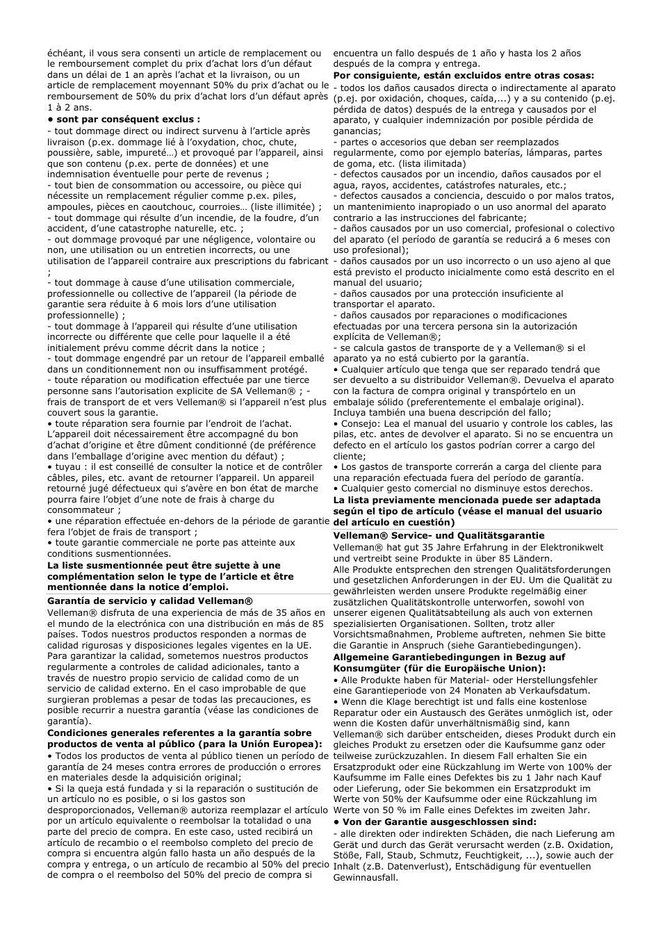 Velleman WB026 User Manual | Page 13 / 14