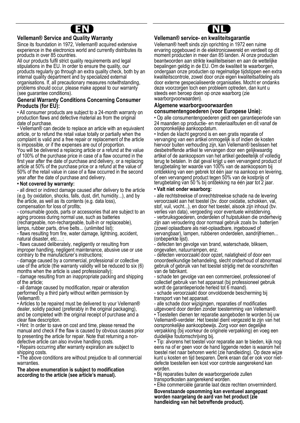 Velleman PAMSB10 User Manual | Page 56 / 59