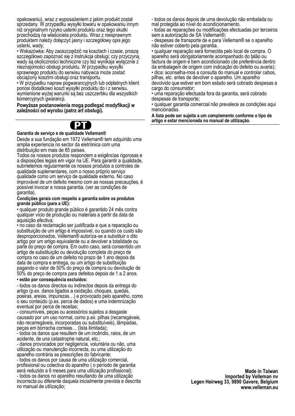 Velleman PAMSB10 User Manual | Page 59 / 59