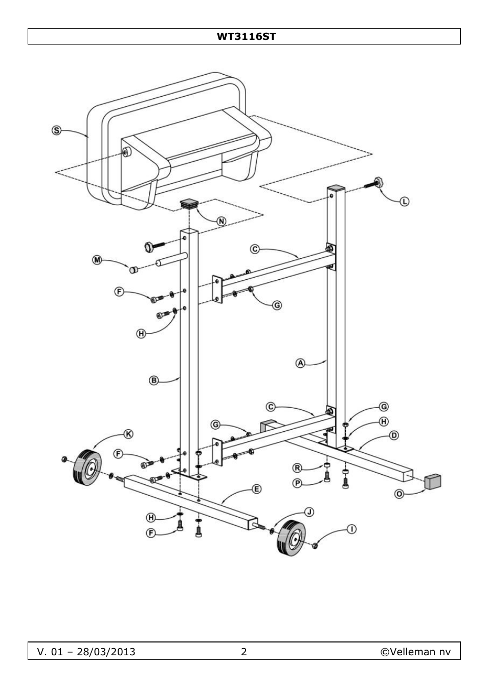 Velleman WT3116ST User Manual | Page 2 / 20