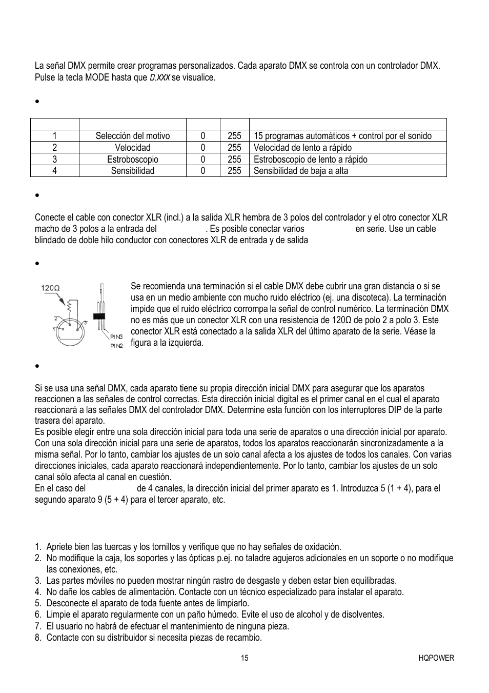 Velleman VDPL300MF User Manual | Page 15 / 19