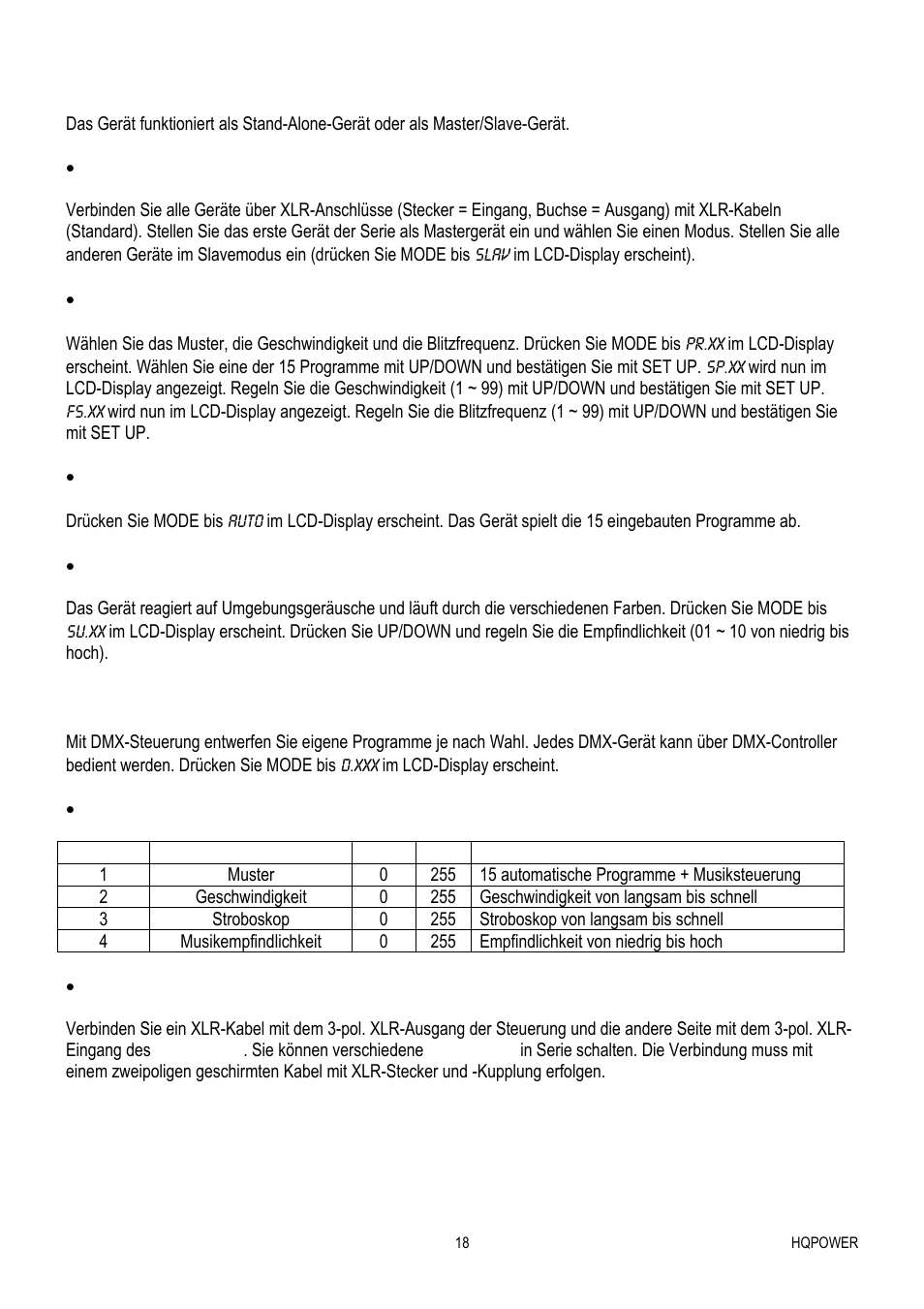 Velleman VDPL300MF User Manual | Page 18 / 19