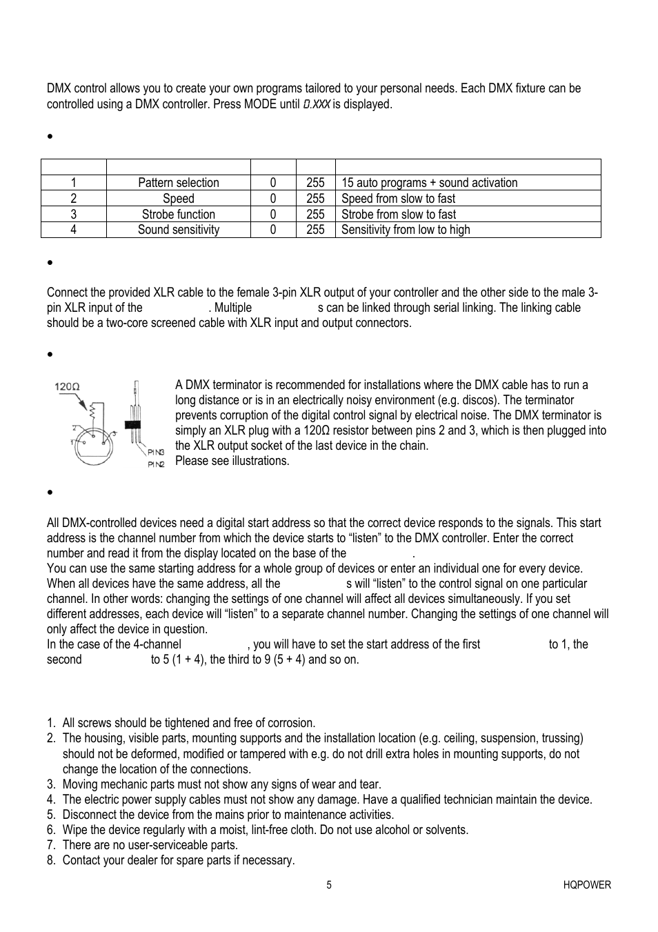 Velleman VDPL300MF User Manual | Page 5 / 19